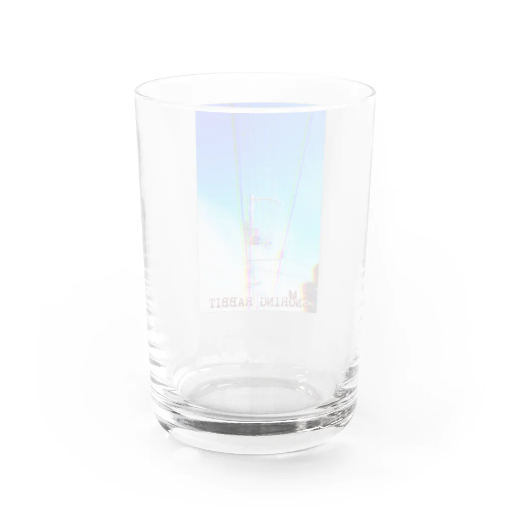 SNORING RABBIT × SNORING ORCAのscene 06 Water Glass :back