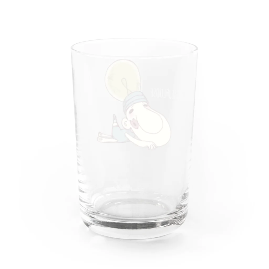 NOSE LOOSEの電球ゆるはなぁ Water Glass :back