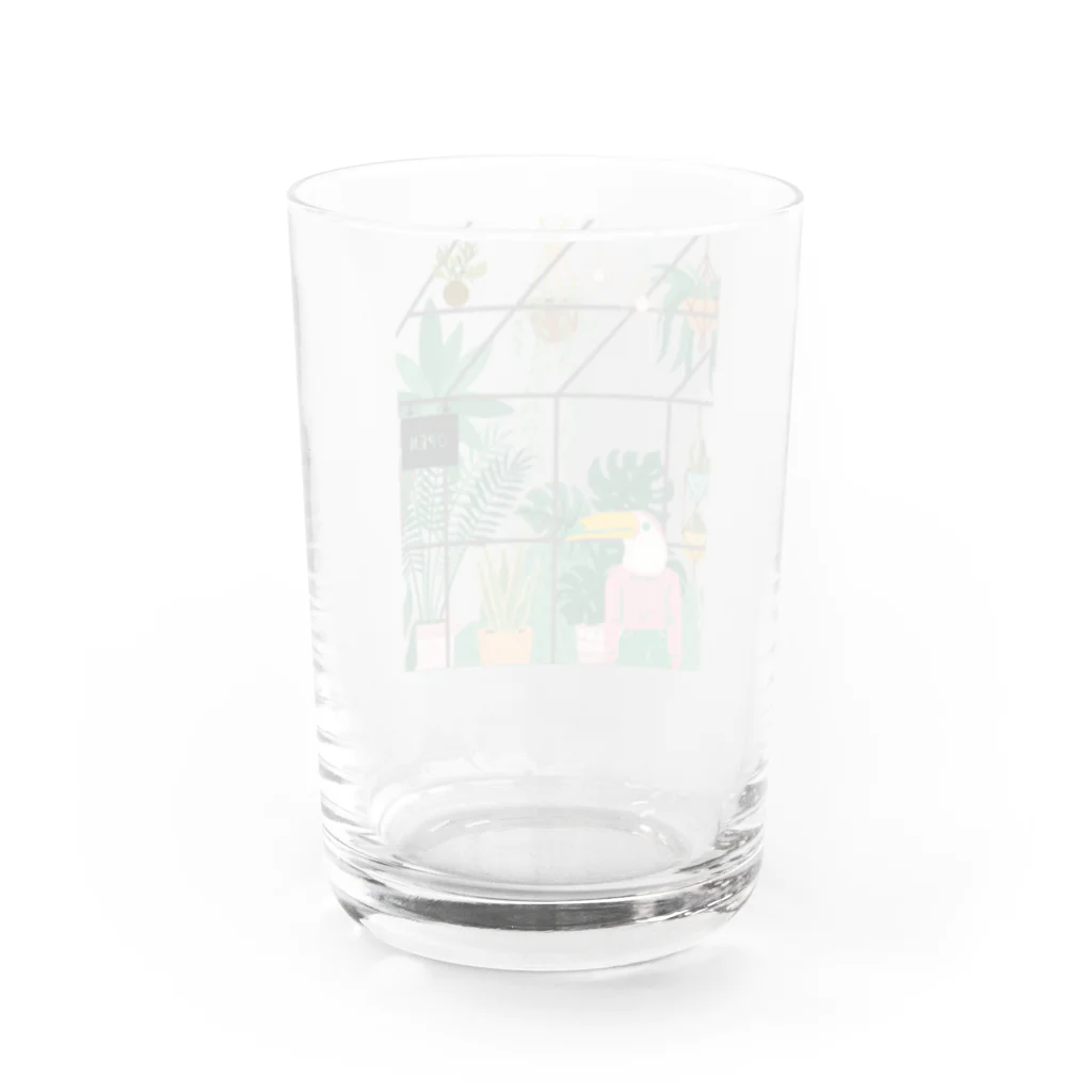 ちゃんごんのおうちの南国の観葉植物店 Water Glass :back