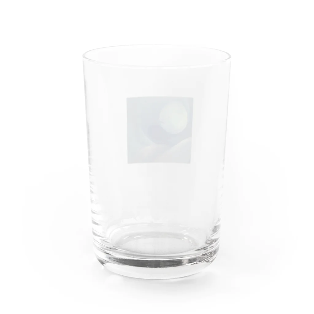 bonne_ticca のねむる Water Glass :back