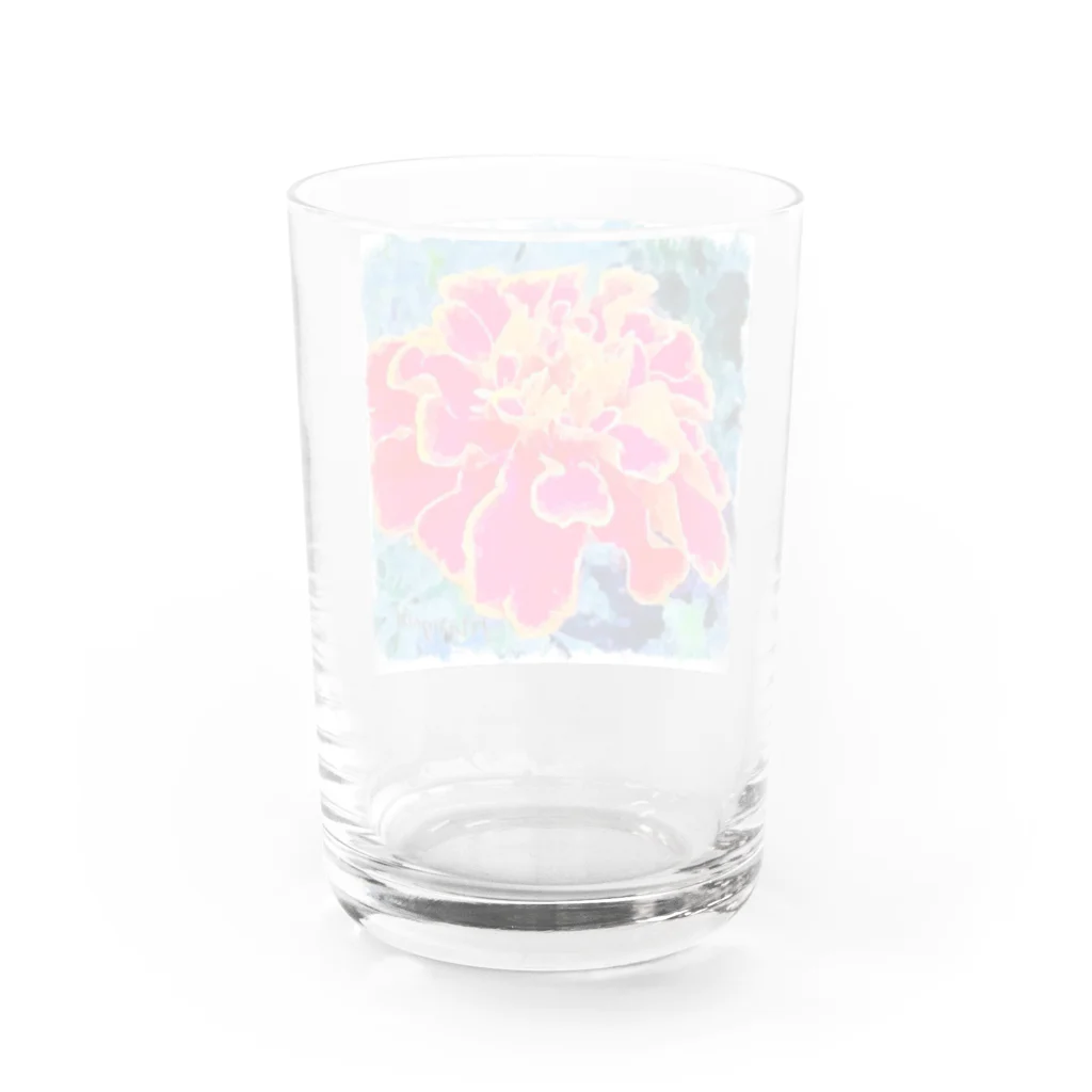 kazeou（風王）のMarigold(アプリ加工) Water Glass :back