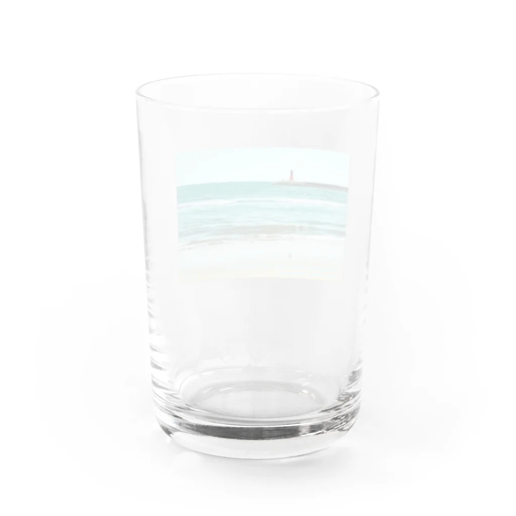 Riyo's picturesのサマータイム Water Glass :back