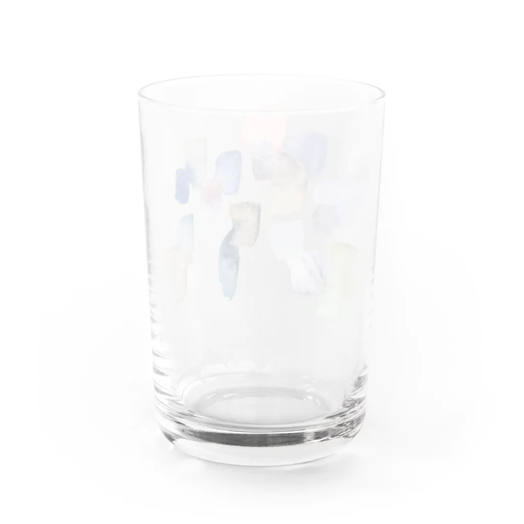 c5watercolorの水彩ペイント・くすみ系ニュアンスカラー Water Glass :back