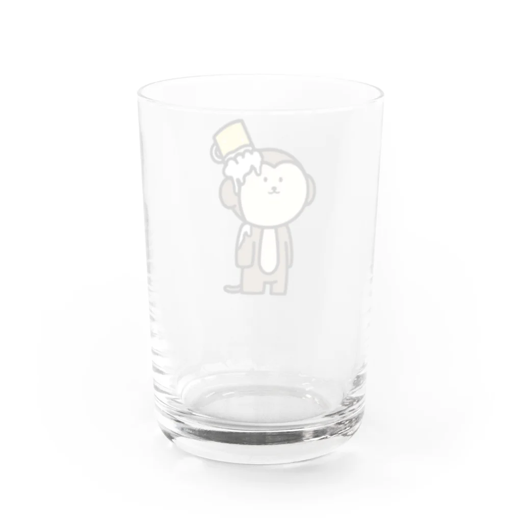 toriのさる辞めたい Water Glass :back