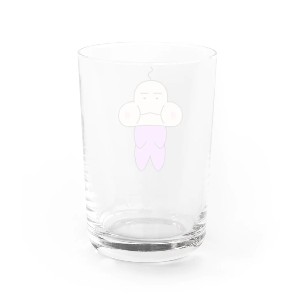 ぷくおしょっぷのダルぷく Water Glass :back