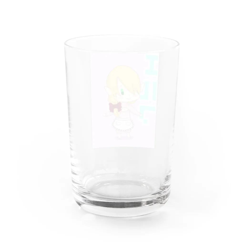 終夜たーん☆のエルフ妻 Water Glass :back