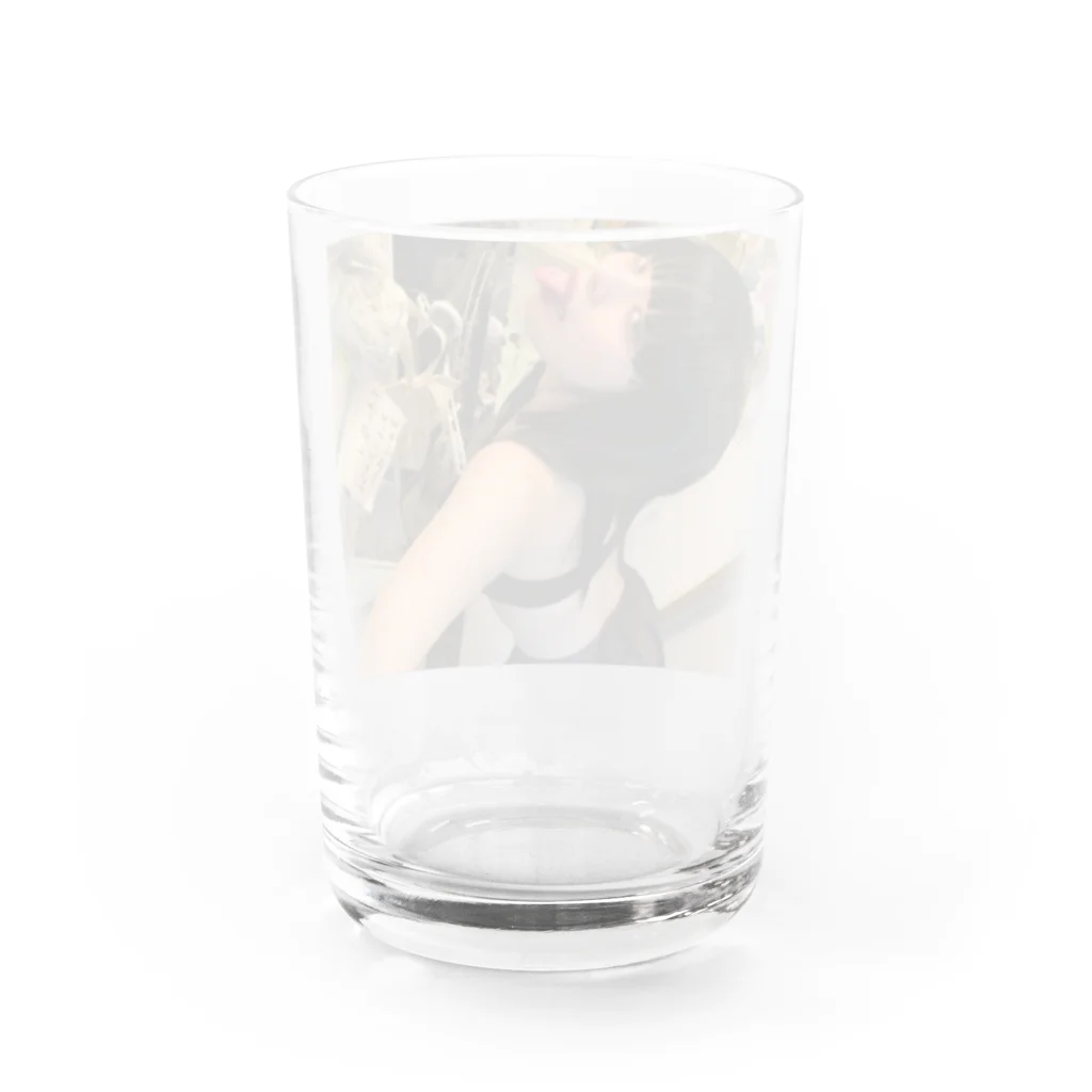 ǝpı̣ɔı̣nsのスーサイドごめんね Water Glass :back