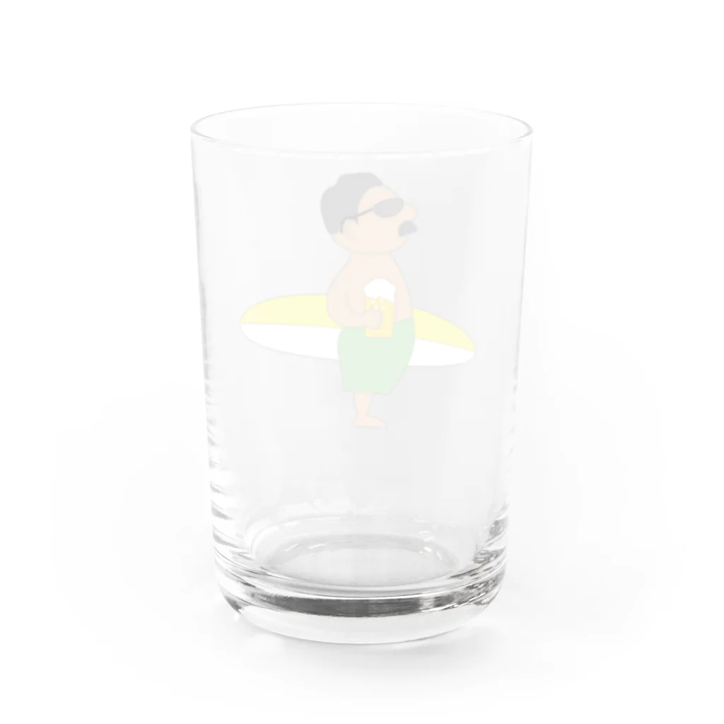 コックさんsのコックさんs_オン　バケーション Water Glass :back