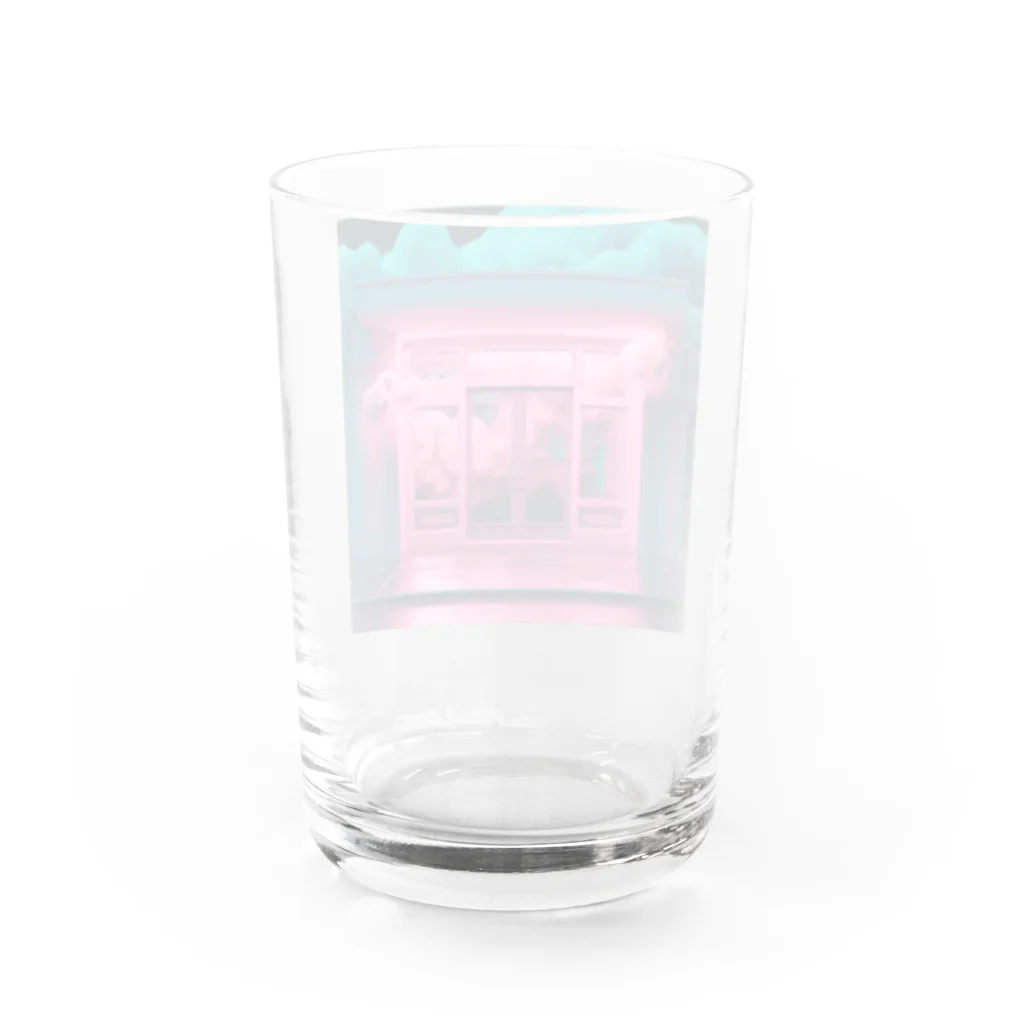 NEON CITYのネオンシティシリーズ コットンキャンディ / Cotton Candy Water Glass :back