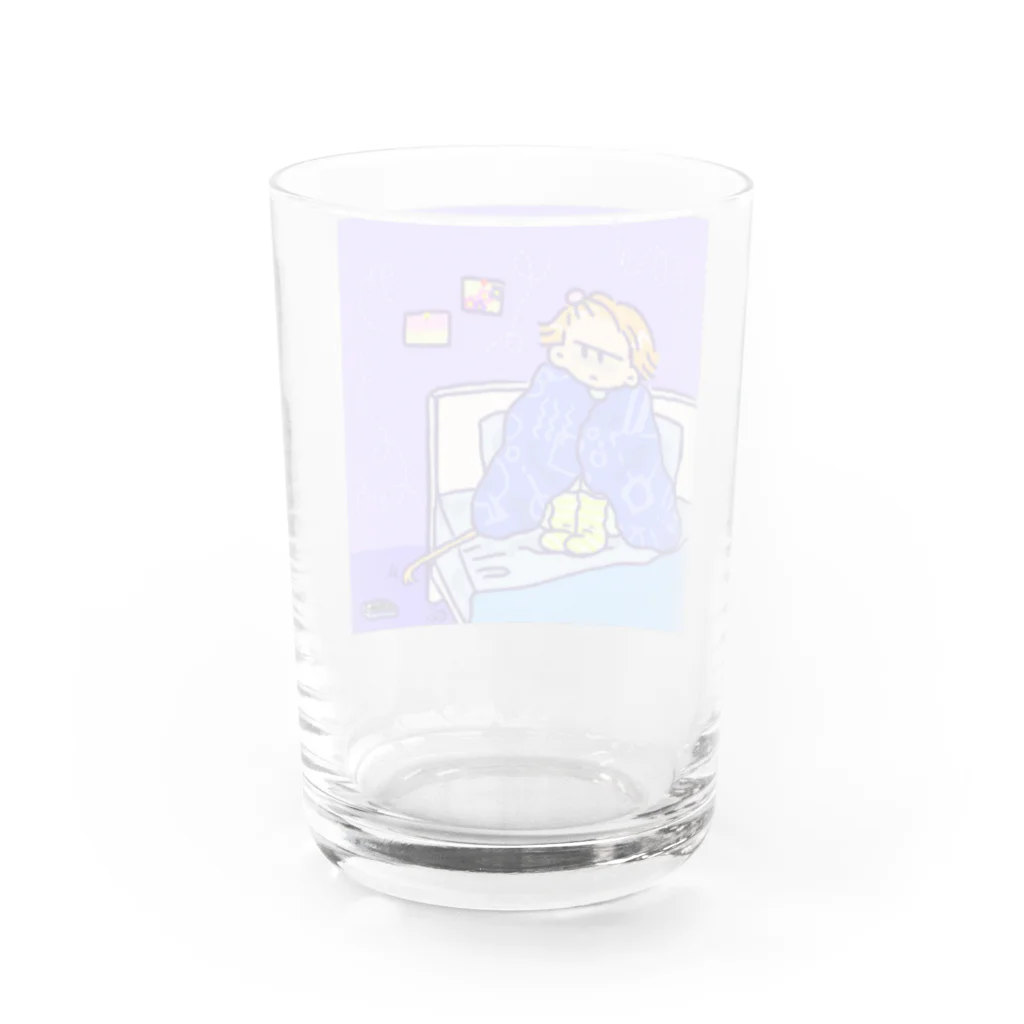 うみ工房・なかにしちさと　のめんどくさい娘 Water Glass :back