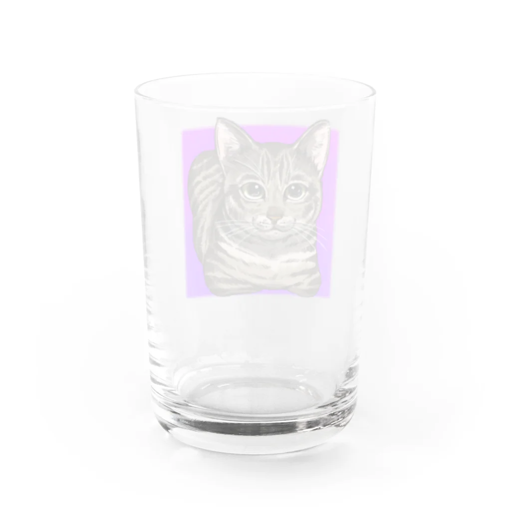 縁-yukari-のチャチャ Water Glass :back