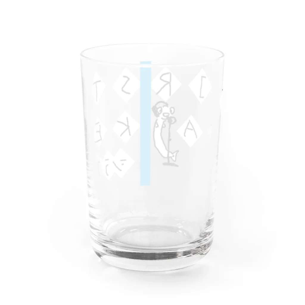 Hiaiのファーストタケ　シラス Water Glass :back