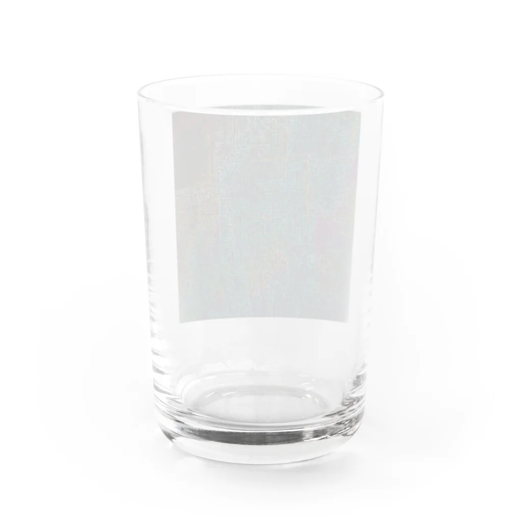 水草のサイバーな都市の地図 Water Glass :back