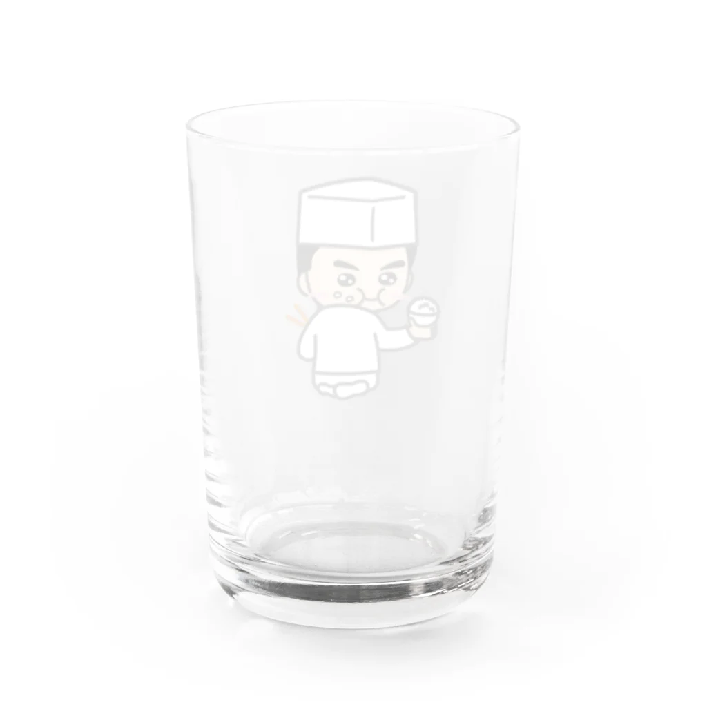 ITAMAEKITCHENの板吉くんご飯中 Water Glass :back