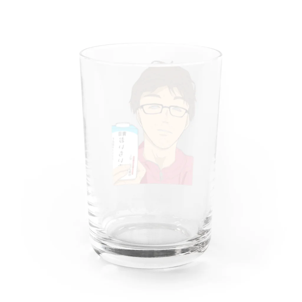 酪していきぬく@こばちゃんの#青沼チャレンジ Water Glass :back