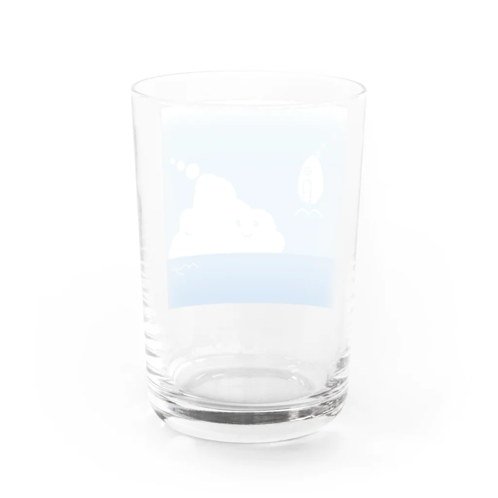 Myuu_as_mの夏のくもくん -みゅうあずえむ- Water Glass :back