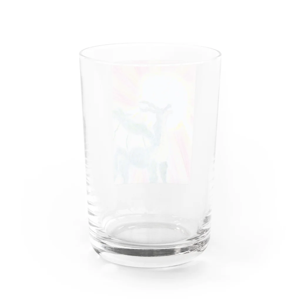 癒やし隊のドラゴン Water Glass :back