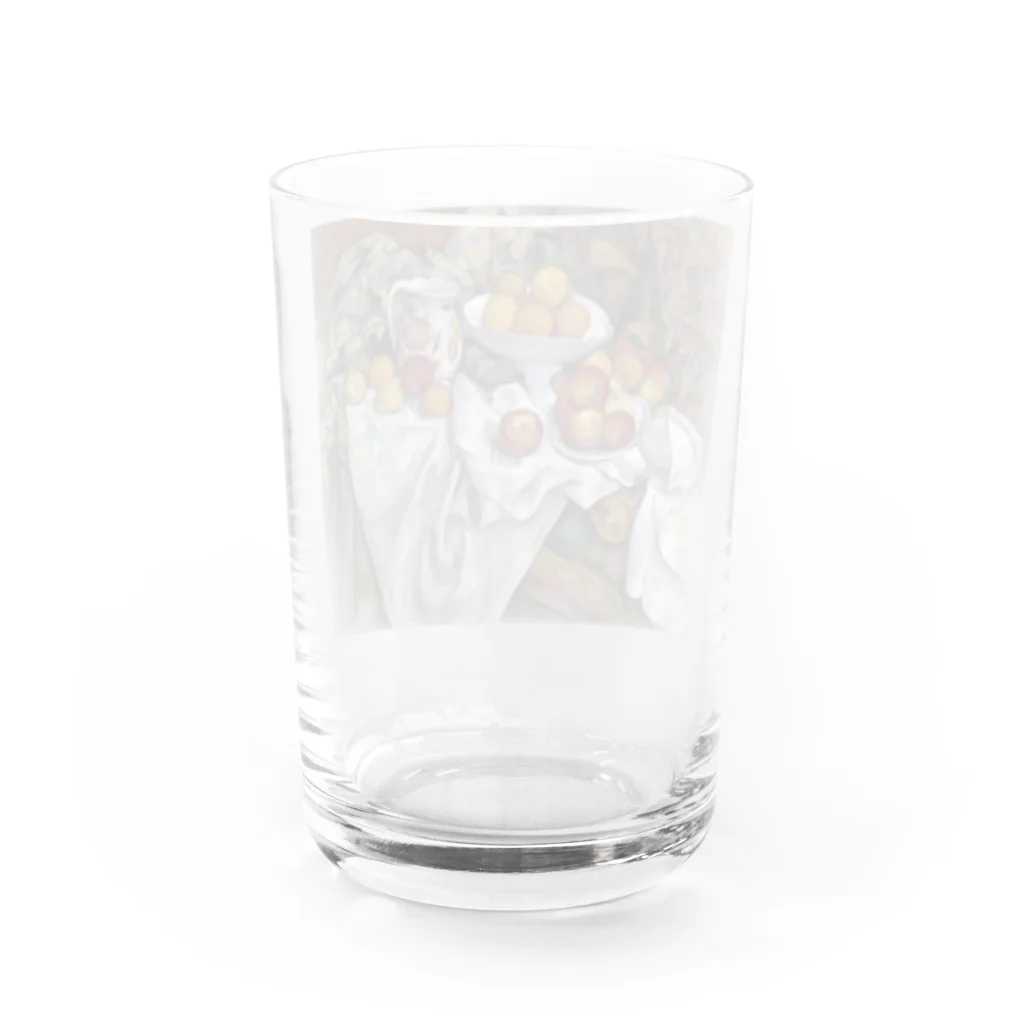 世界美術商店のリンゴとオレンジ / Apples and Oranges Water Glass :back