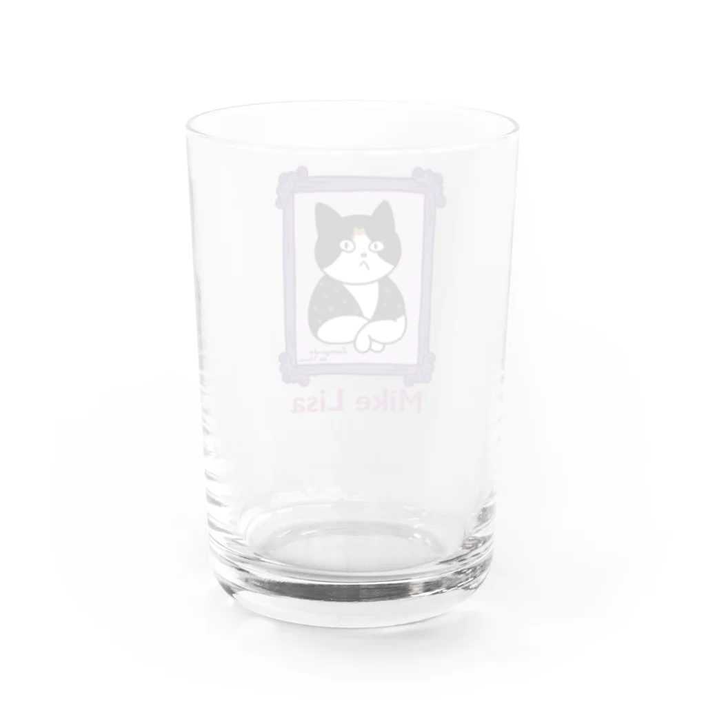 Metime Designs ☆ みぃたいむデザインのMike Lisa ☆彡みけリサ 〈カラー〉 Water Glass :back