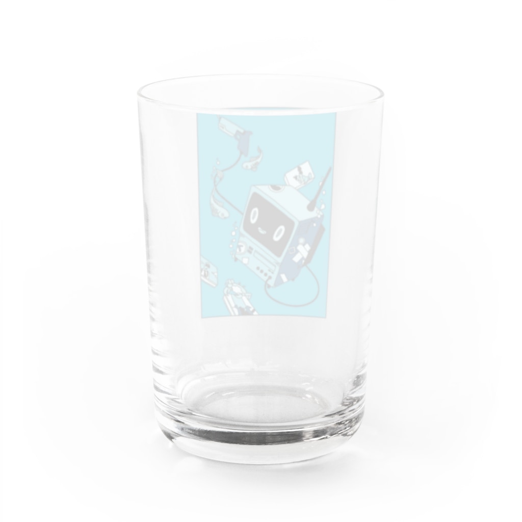 popopoのpopopo 7th-Anniversary グラス Water Glass :back