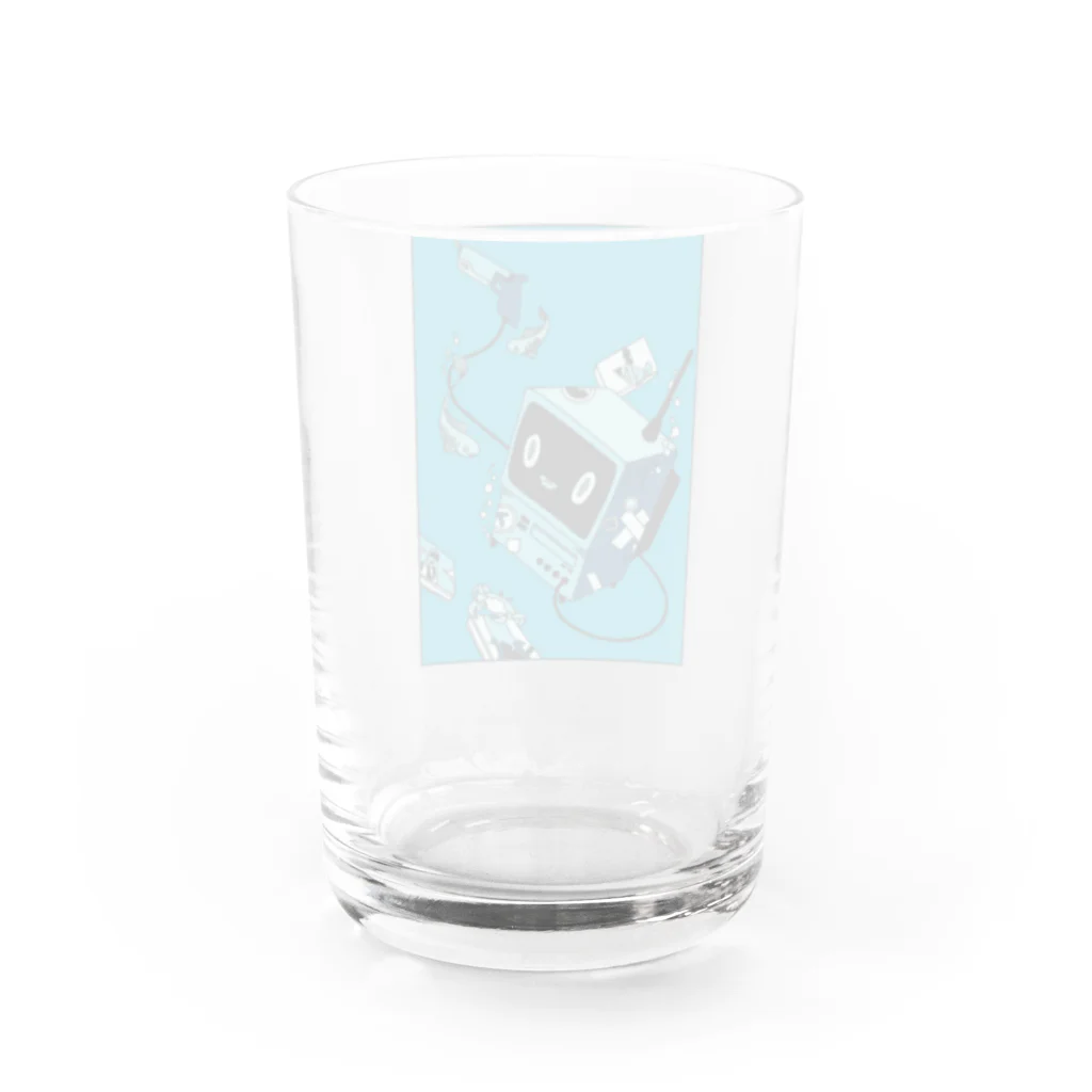 popopoのpopopo 7th-Anniversary グラス Water Glass :back