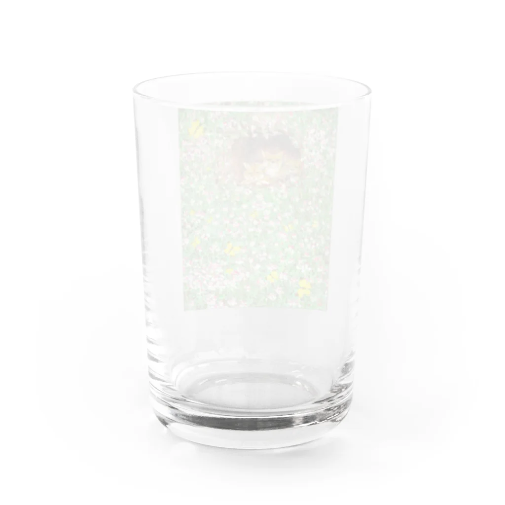 心の森ミュージアム　遊童館の母待ち Water Glass :back