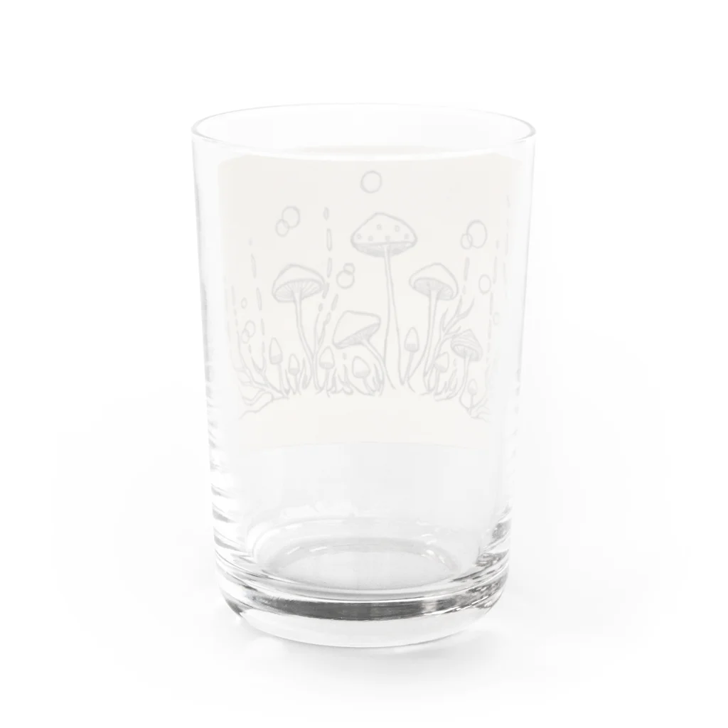 suuのきのこ Water Glass :back