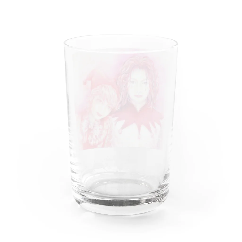 Happy Circusのハッピークラウン5 Water Glass :back