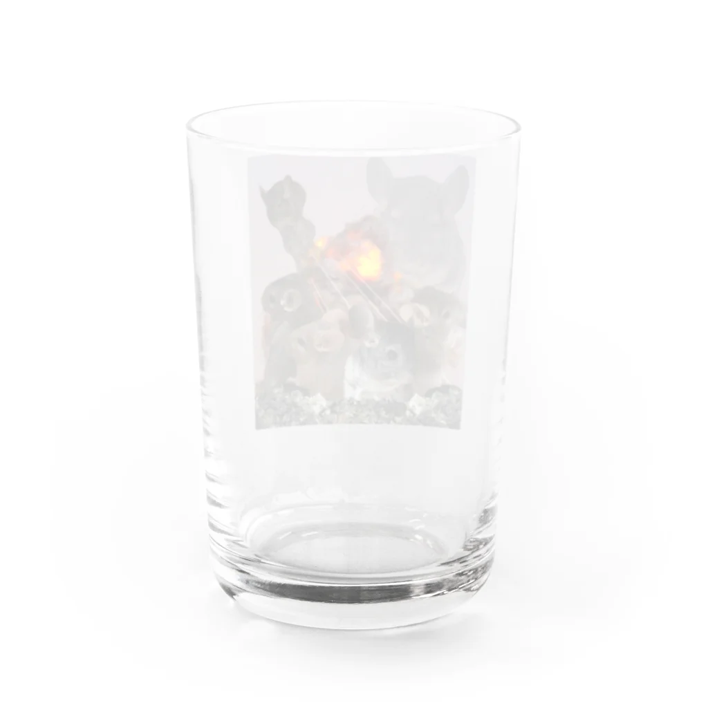 K-coonのファイヤーチンチラ戦隊 Water Glass :back