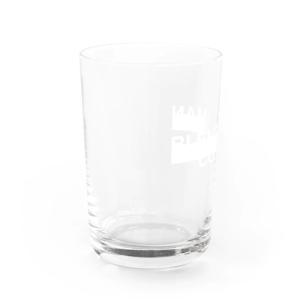 BLENDERMANのSUMMER GLASS WHITE グラス反対面