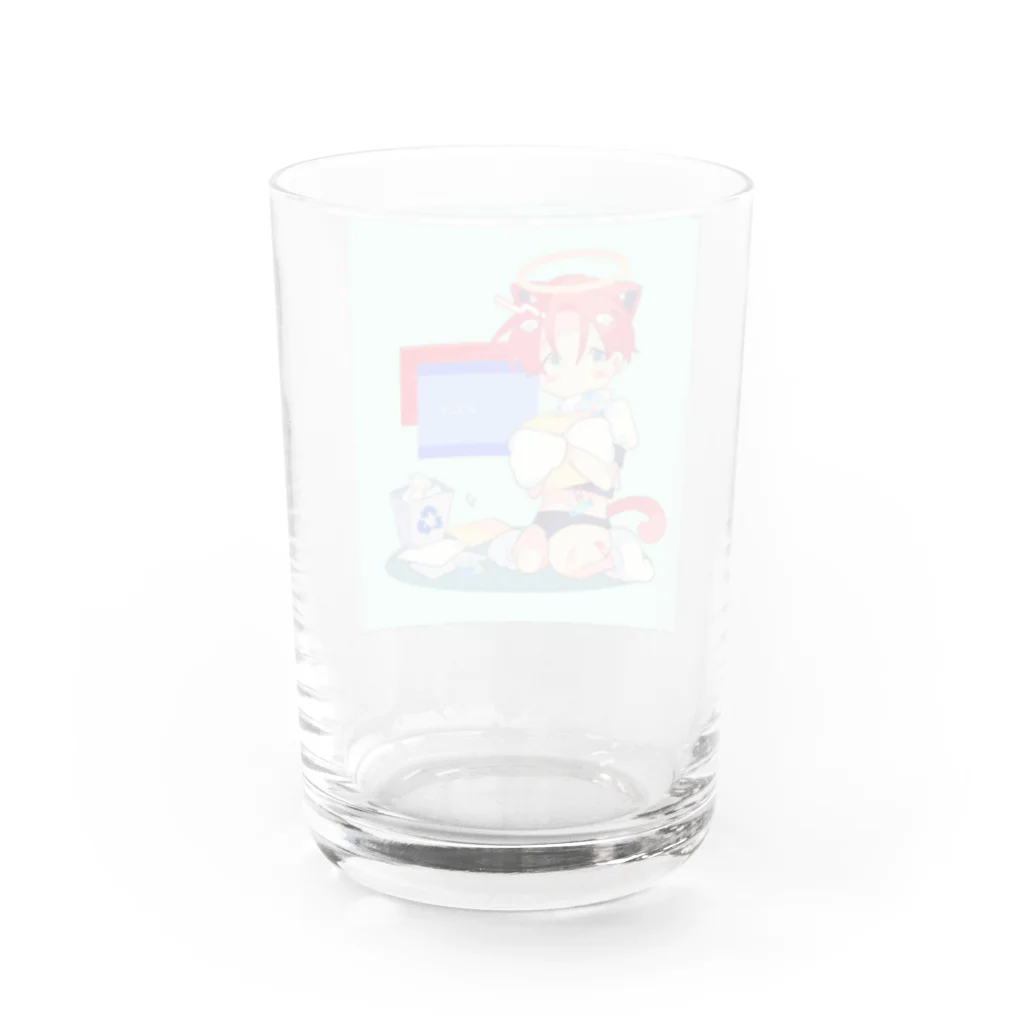 🐰🐱セサミ🐻🐼のにゃーう💻 Water Glass :back