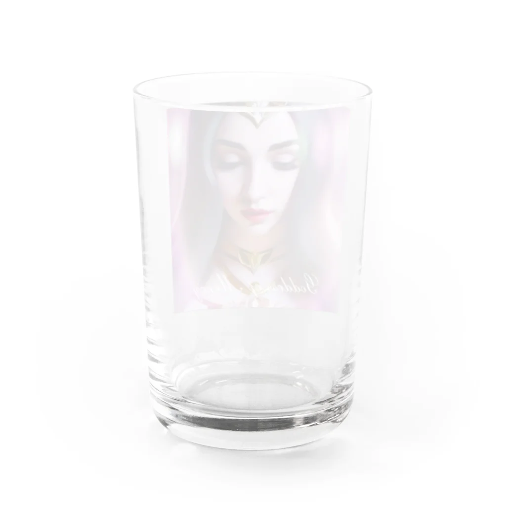 💖宇宙整体♪🌈♪こころからだチャンネル♪💖のuniversal Princess〜Goddess of Mercy〜 Water Glass :back