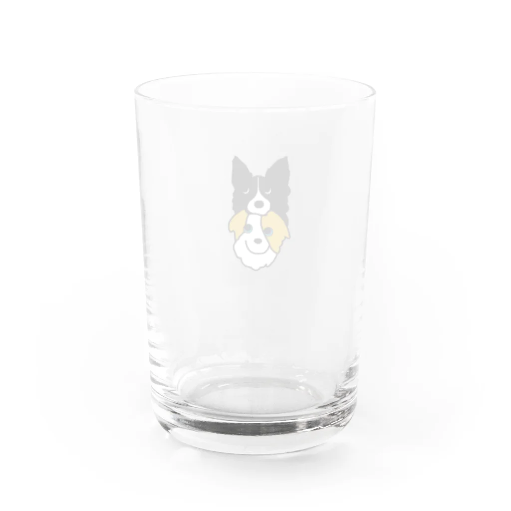 Bordercollie Streetのsln2 Water Glass :back