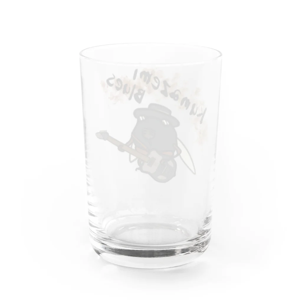 AtelierCharoiのクマゼミブルース Water Glass :back