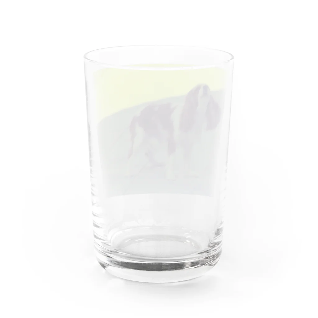 Robin_Hiroshimaの西条のお寺で出会ったワンコさん Water Glass :back