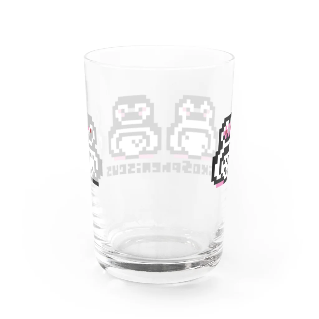 ヤママユ(ヤママユ・ペンギイナ)のピコスフェニスカス(よこ) Water Glass :back