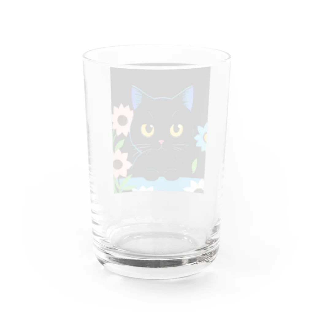 kurokuroの黒猫05 グラス反対面