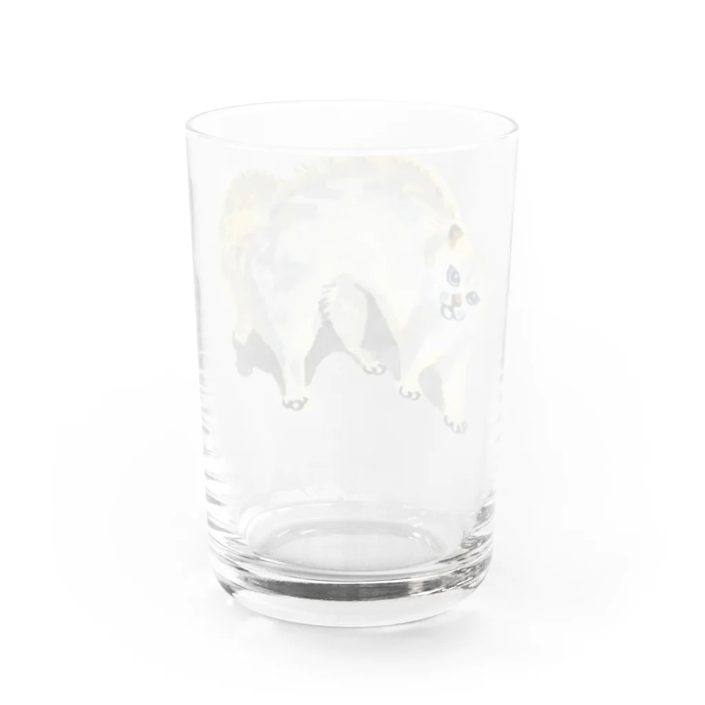 pawpadwizazの激おこぷんぷん丸 Water Glass :back