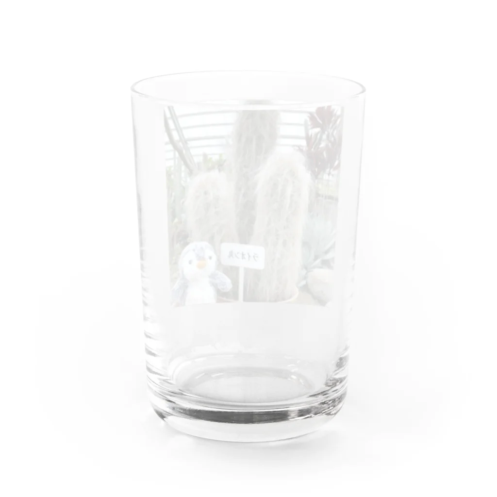 チャミコの店♡のぷっちょ★ライオン丸 Water Glass :back