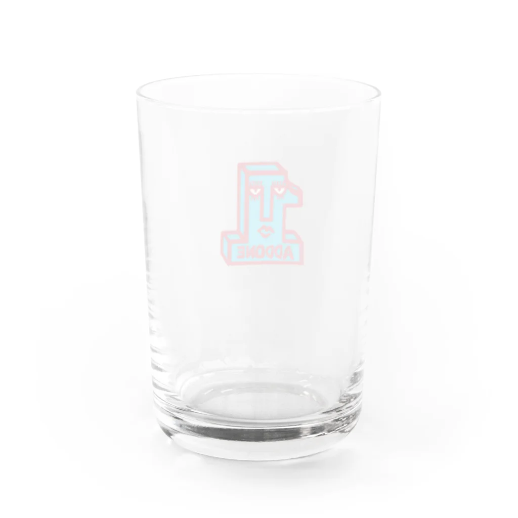SHOKA's Storeのあどわんこ(color ver) Water Glass :back
