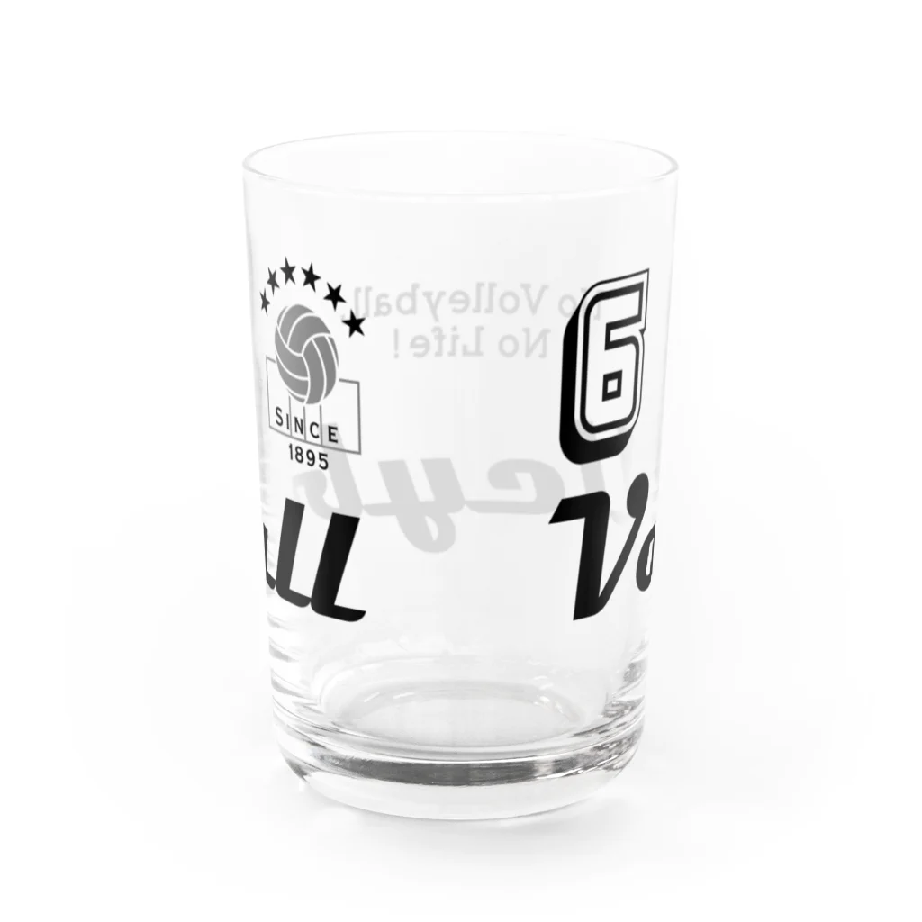 ShibuTのVolleyball(バレーボール) Water Glass :back