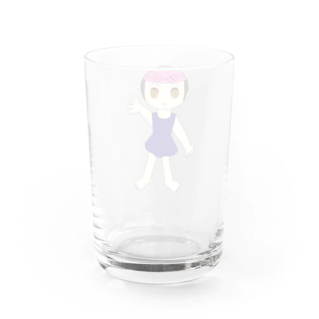 HONOMINEの水着っ娘 Water Glass :back