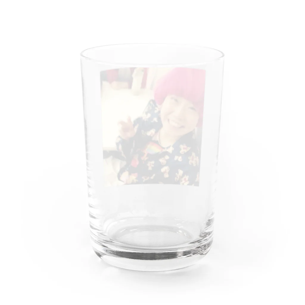 Baby Blue のyeh kinoko - pink - Water Glass :back