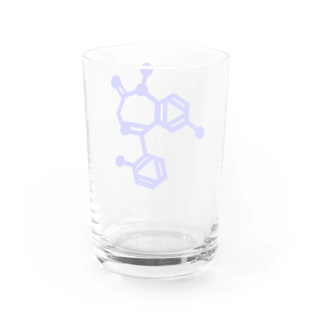 科学雑貨Scientiaのサイレース！ロヒプノール！フルニトラゼパム！ Water Glass :back