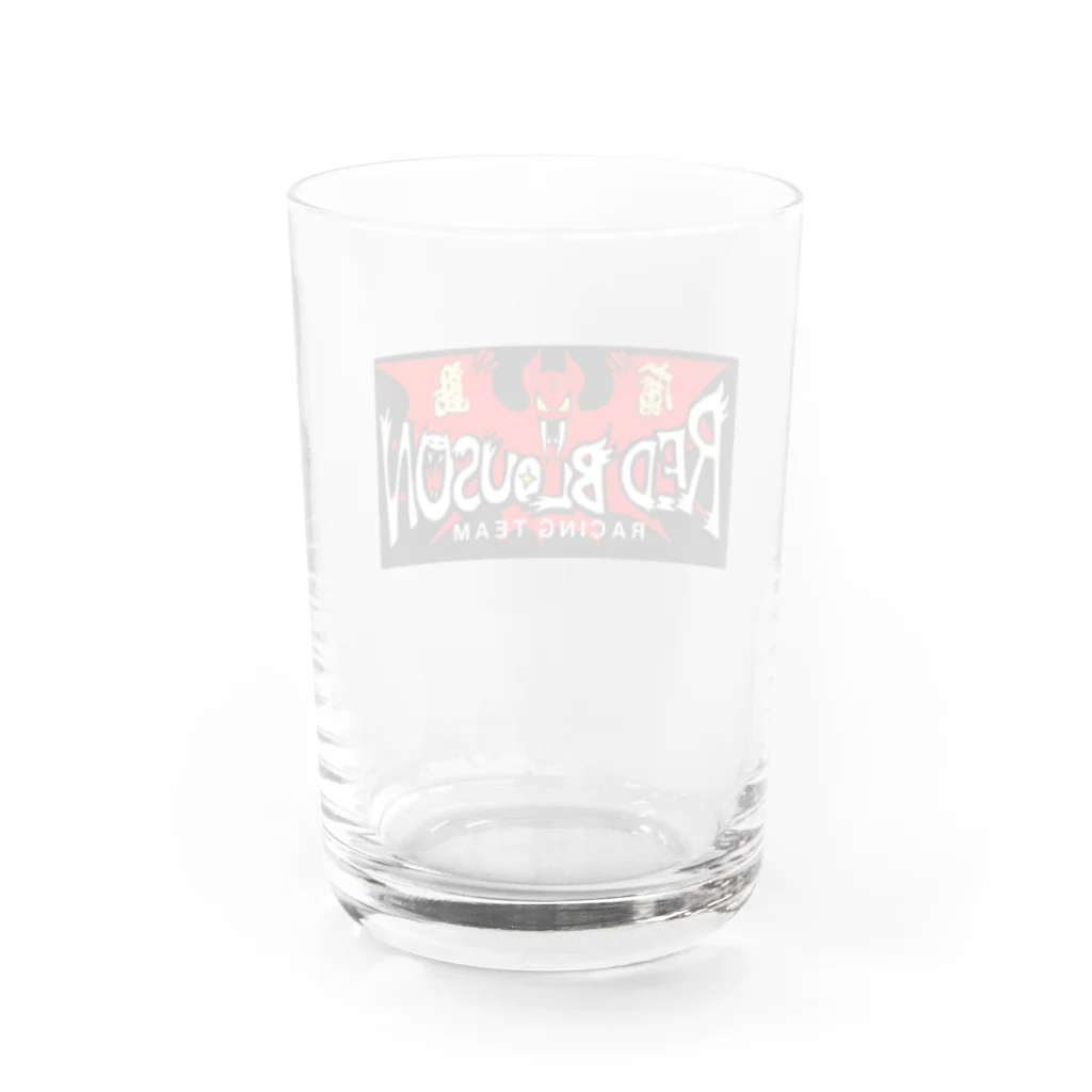 東風孝広のレッド・ブルゾン Water Glass :back