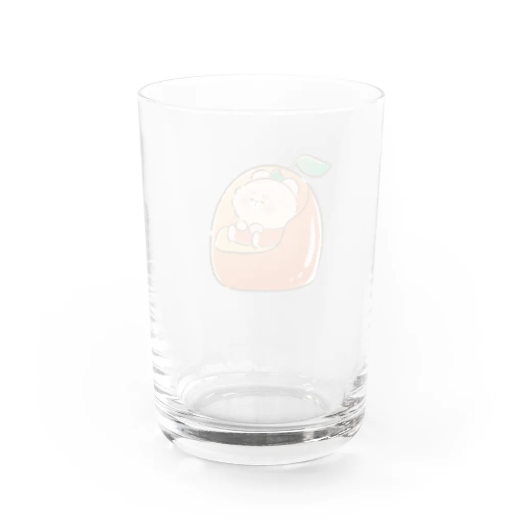 fruitsidestoryのマンゴーチェアでおやすみ Water Glass :back