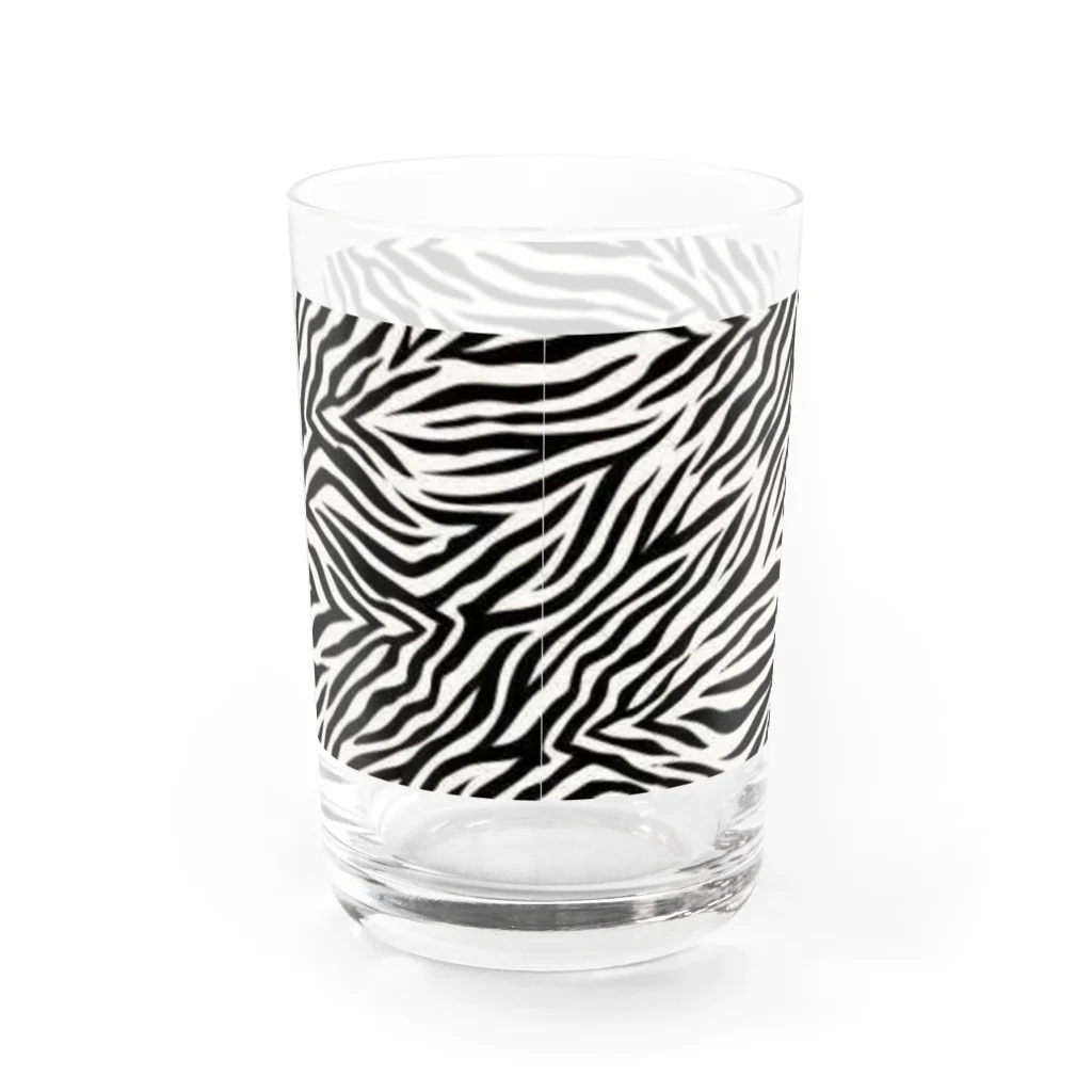 Kumiのしろくろくろしろ5 Water Glass :back