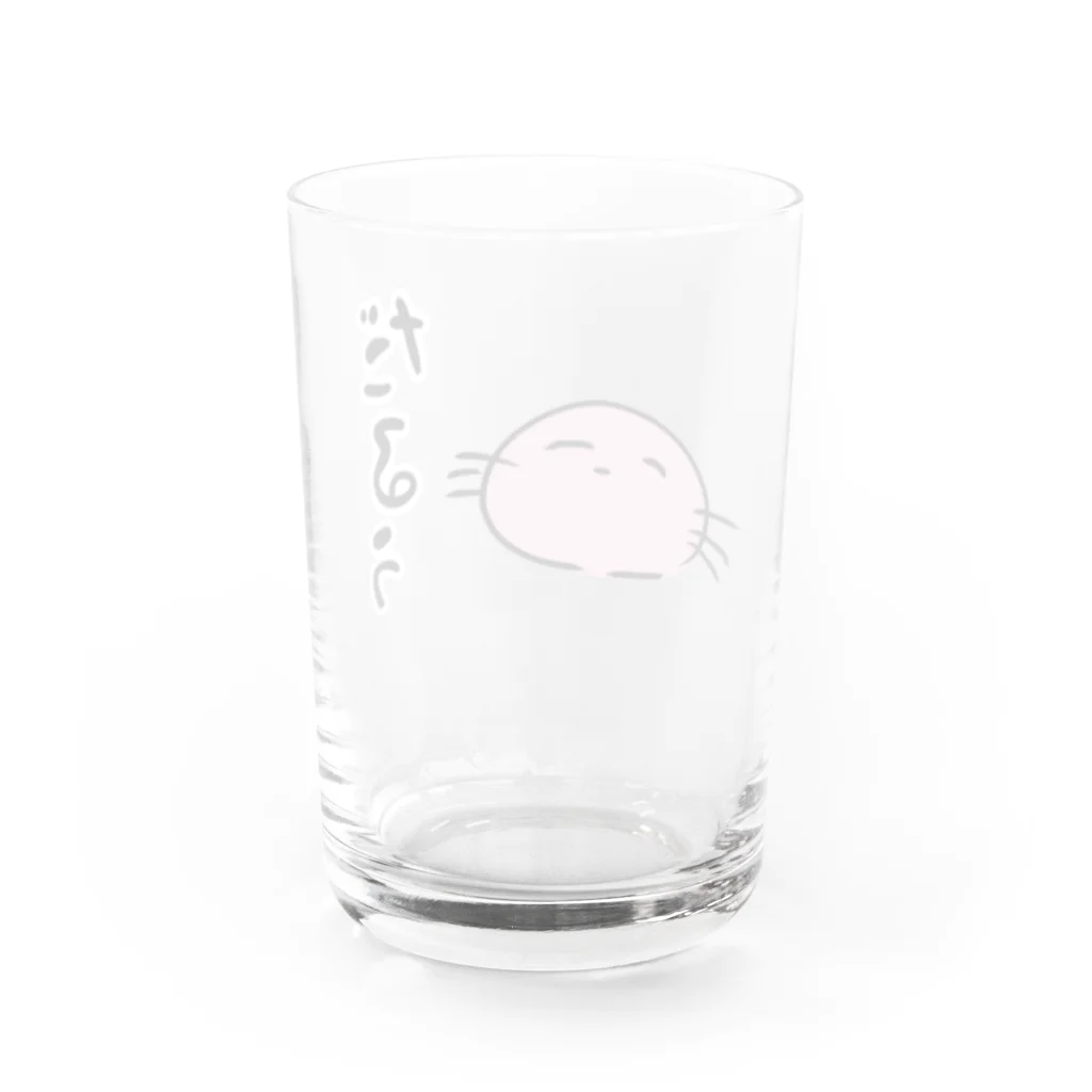 お歯黒🦊の脱力うぱあ Water Glass :back