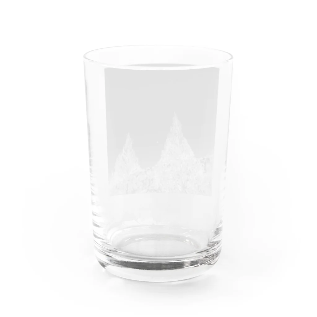 MyFavorites      - あさきのショップ -のフォト 【moon and tree】 シリーズ Water Glass :back