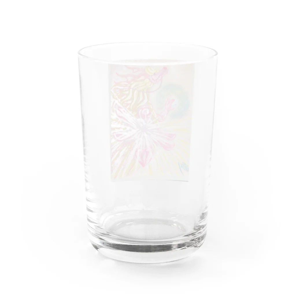 碧✯３のLOVE♡Ryu Water Glass :back